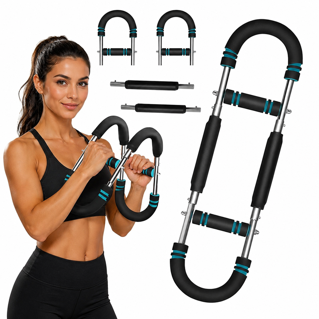 FlexArm Pro™ | Ejercitador Multifuncional para Brazos y Pecho