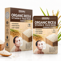 RiceGlow Pro™ | Mascarilla Facial de Arroz y Vitamina E (10 Unidades)