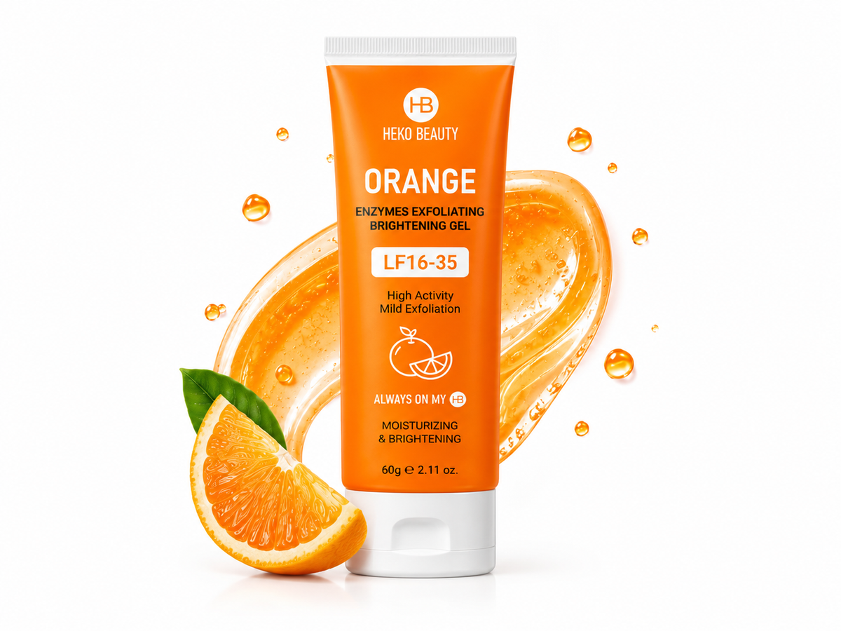 Orange Glow™ – Gel Exfoliante Enzimático de Naranja